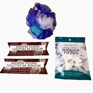 Bath Fizzies Spa Naturals Shower in Eucalyptus & Spearmint + April Tablets + …